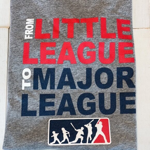 Baseball Boys’ Grey T Shirt - Picture 2 of 3